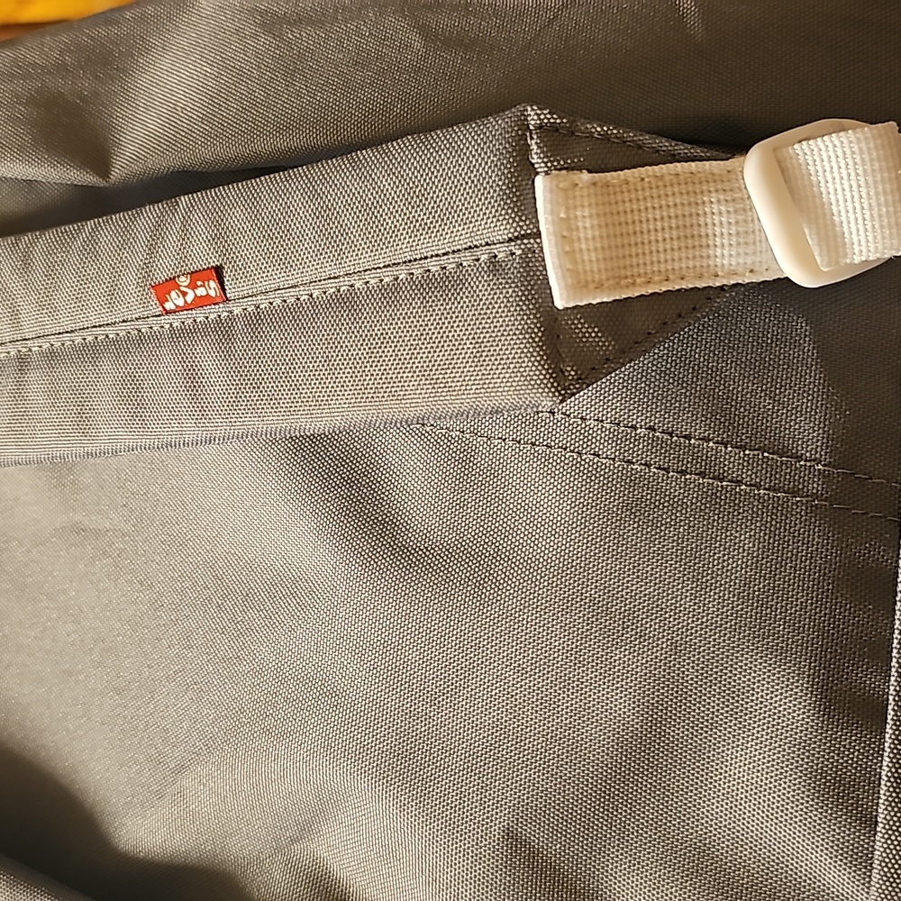 Gray Levi's L Pack Slim Backpack - Picture 4 of 5